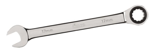 CIMCO Knarren-Ring- und Gabelschlüssel 17mm