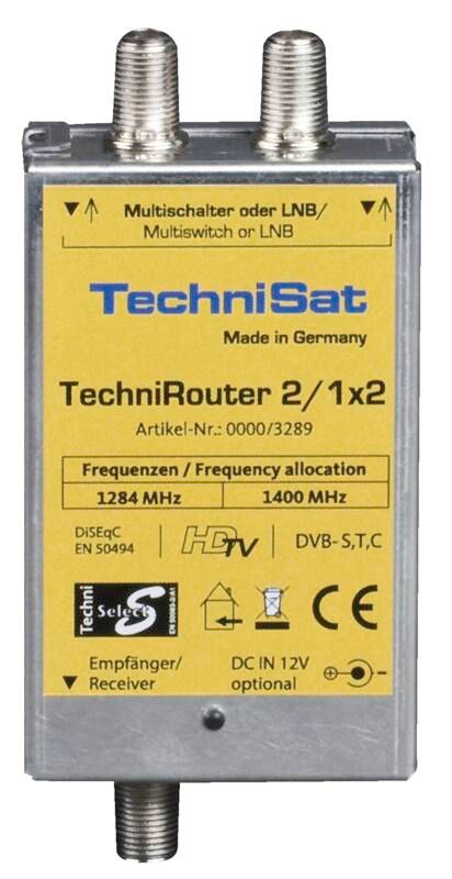 Technisat Einkabel-Multischalter TechniRouter Mini 2/1x2
