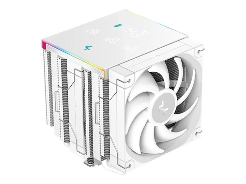 Deepcool AK620 DIGITAL PRO WH - Prozessor-Luftkühler - (für: LGA2066, LGA2011-3, LGA2011, LGA1851, LGA1700, LGA1200, LGA1151, LGA1150, LGA1155, AM4, AM5)