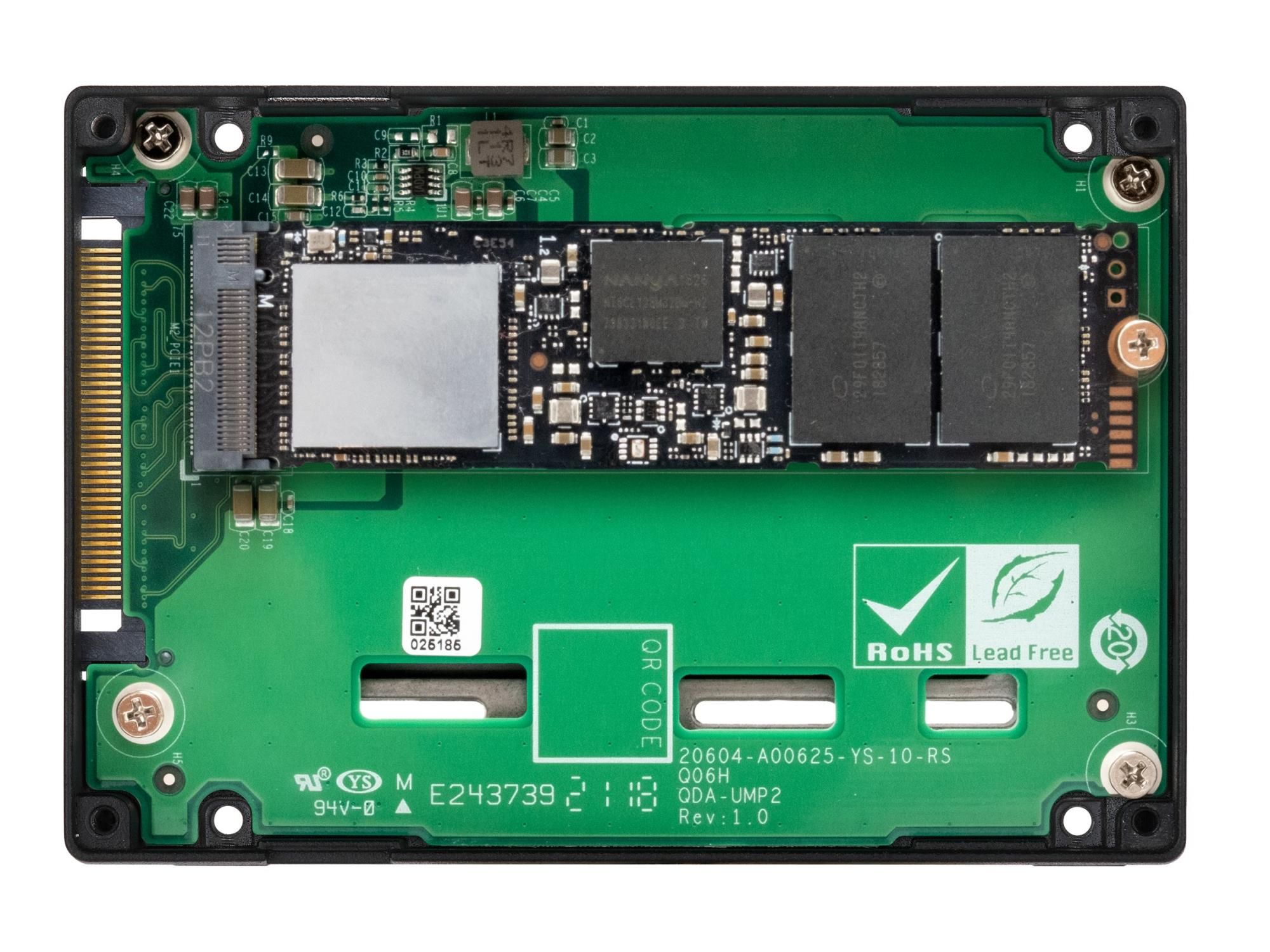 QNAP QDA-UMP4 - Schnittstellenadapter - M.2 - PCIe 4.0 x4 (NVMe)