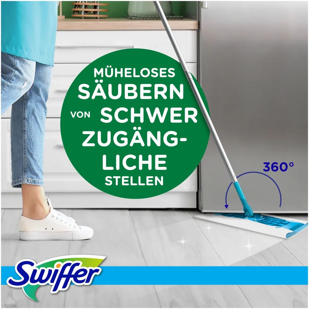Swiffer Boden Wet Nachfüllerset (24 Tücher Citrus + 20 Tücher Morning Fresh) eCOM Komfort Pack