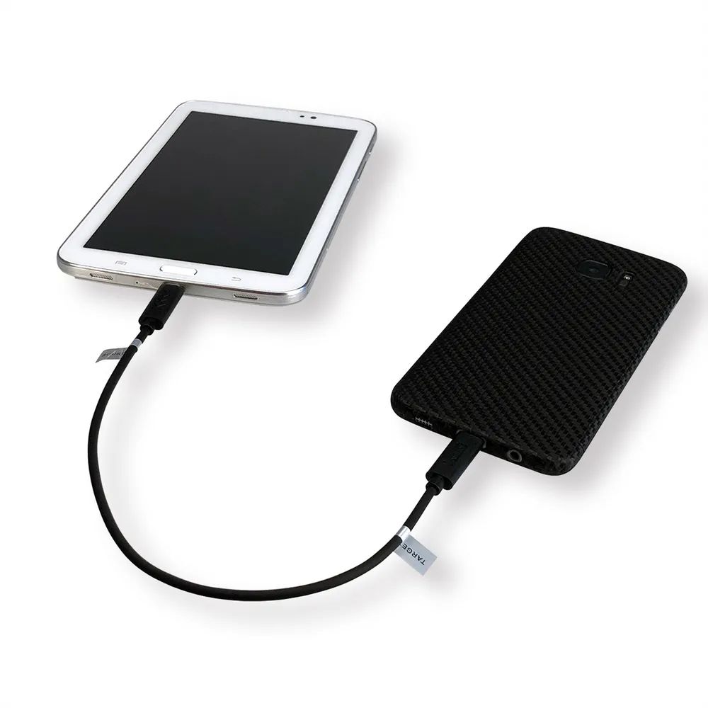 ROLINE USB 2.0 Ladekabel, Micro B - Micro B, ST/ST, schwarz, 0,3 m