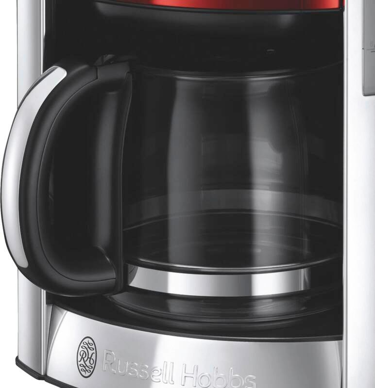 Russell Hobbs Filterkaffeemaschine Luna Solar Red Glas