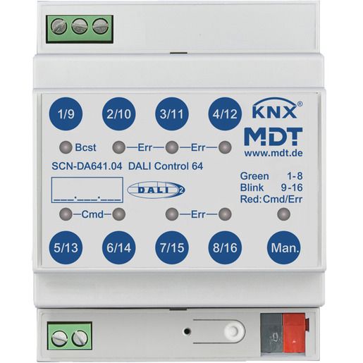 MDT DALICONTROL DALI64 MIT WEBINT. / SCN-DA641.04
