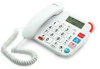 Geemarc DALLAS 20 Großtastentelefon weiß - (Erweiterungs-)Handgerät - Freisprecheinrichtung