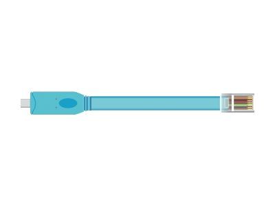 Delock Kabel seriell - 24 pin USB-C (M) zu RJ-45 (M)