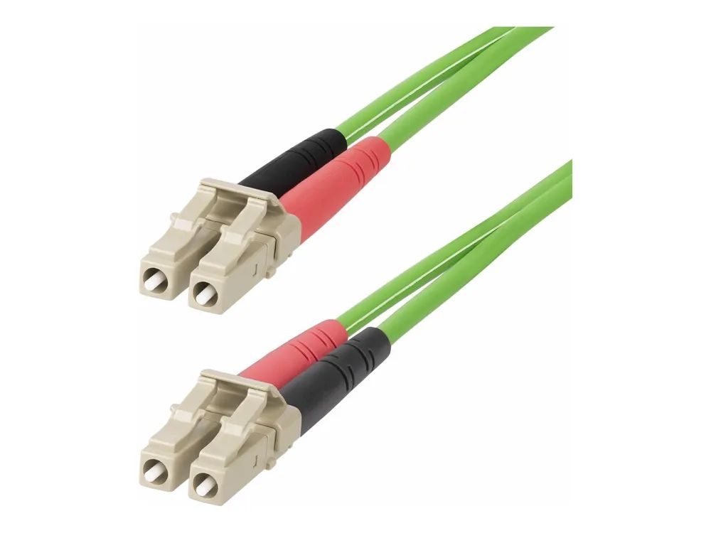 StarTech.com 5m LC zu LC (UPC) OM5 Multimode Glasfaserkabel, LSZH LWL - Patch-Kabel - LC/UPC Multi-Modus (M)
