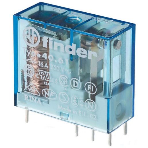 Finder STECK-PRINTRELAIS 1W 16A 24VDC / FINDER 40.61.9.024.4000