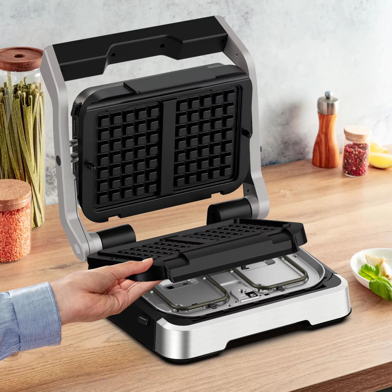 Tefal XA7308 2x Waffelplatten