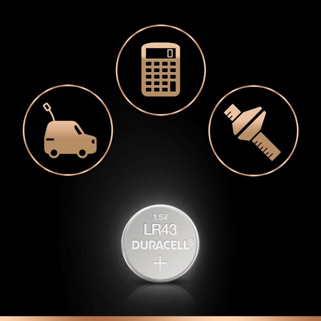 Duracell LR43, 2 Stück