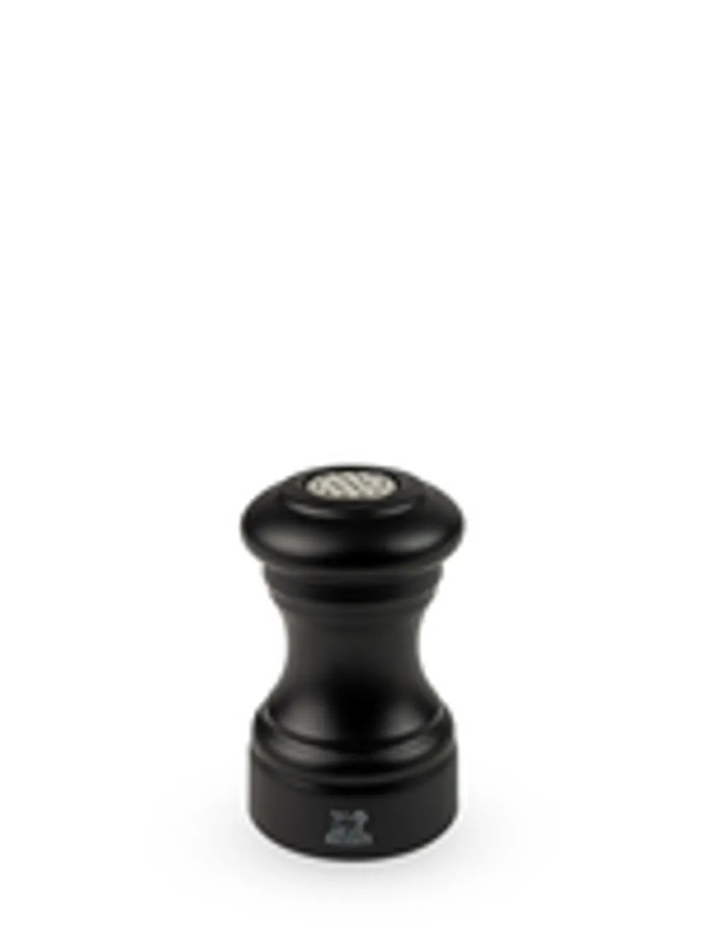 Peugeot Saveurs BISTRO Salzstreuer Buchenholz schwarz matt 9 cm