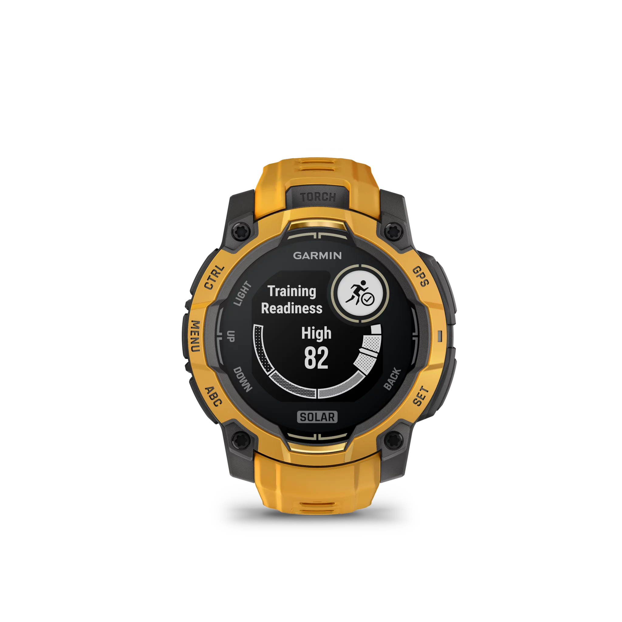 Garmin Instinct 3 Solar, 45mm Grau/Sunburst mit Silikon-Wechselarmband 22mm 
