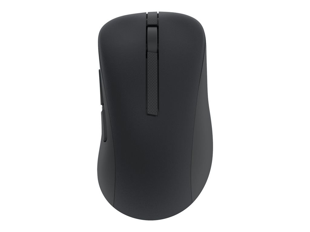ASUS MD102 - Maus - ergonomisch - optisch - 5 Tasten - kabellos - Bluetooth, 2.4 GHz - kabelloser Empfänger (USB)