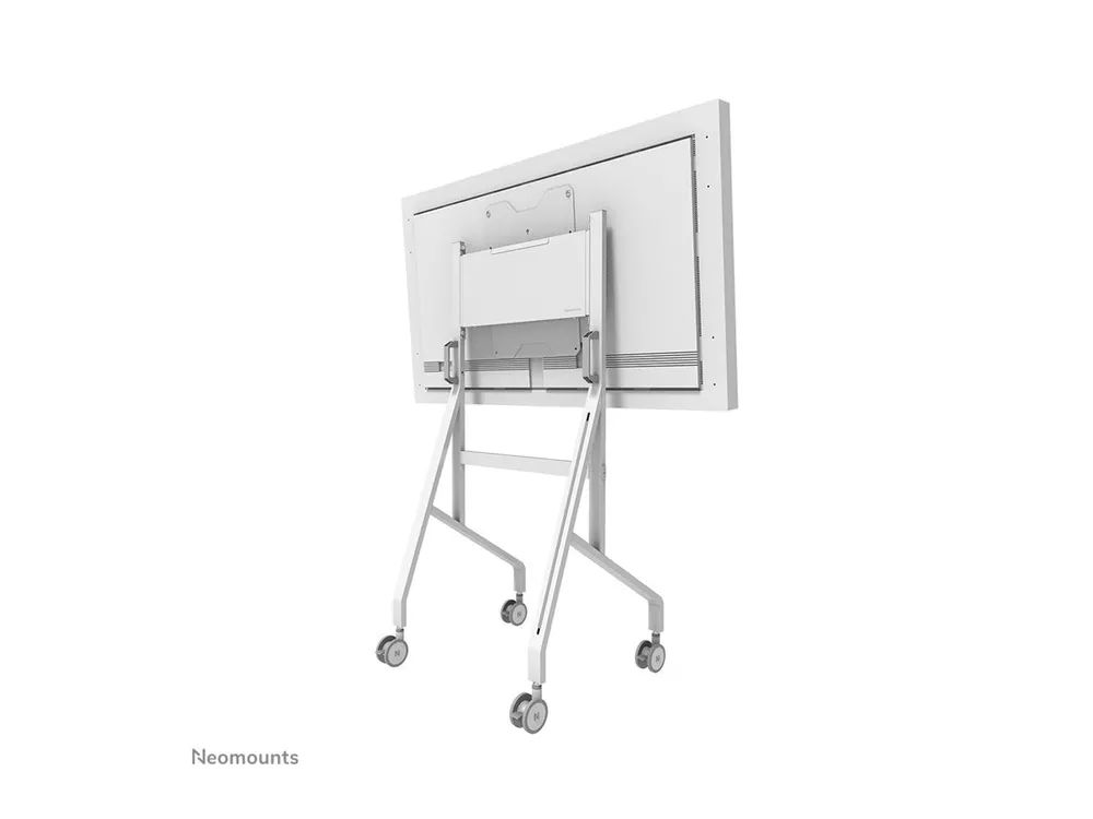 Neomounts Move Go Flip FL50-515WH1 - Wagen - für Flachbildschirm - Stahl - weiß - Bildschirmgröße: 139.7-165.1 cm (55"-65")