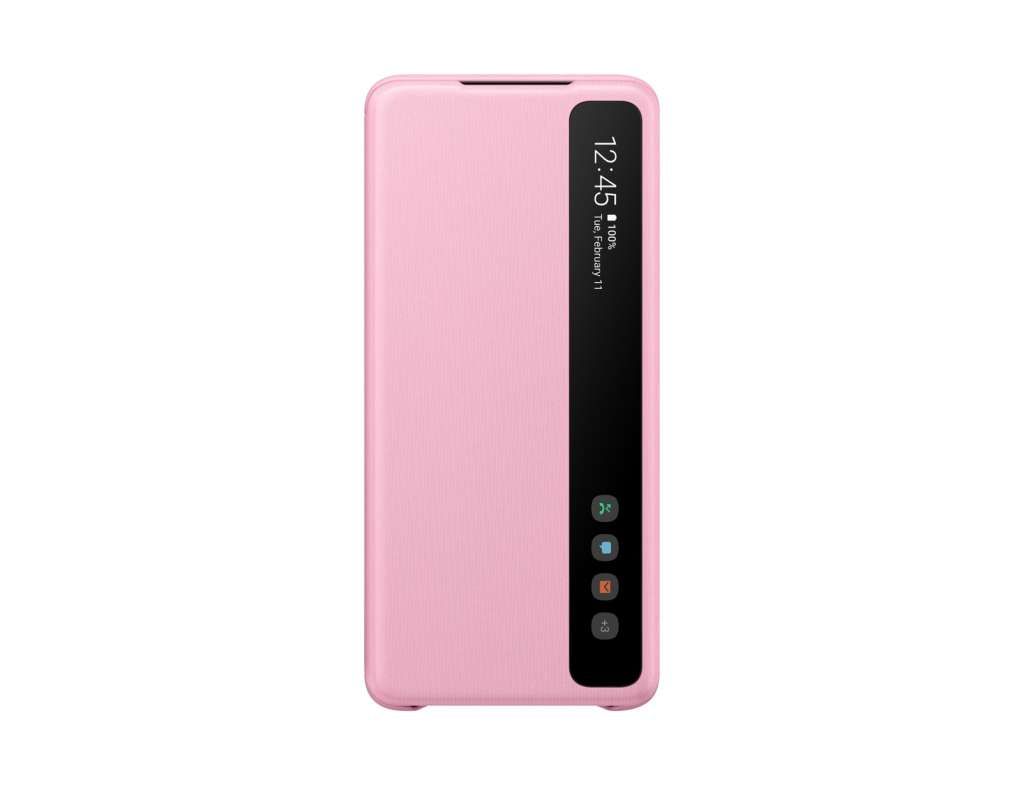 Samsung Clear View Cover "EF-ZG985" für Galaxy S20+, Pink