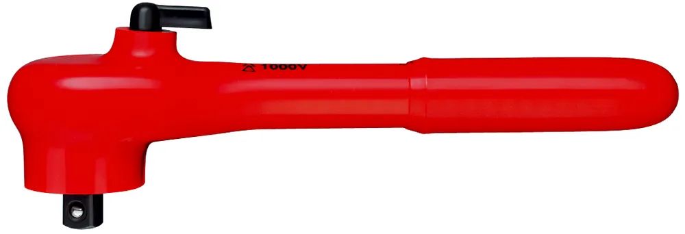 KNIPEX Umschaltknarre mit Außenvierkant 3/8" 190 mm