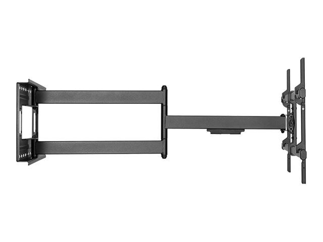 LogiLink Befestigungskit (Wandmontage) - Voll beweglich - für LCD-TV / gekrümmter LCD-TV - Stahl - Schwarz - Bildschirmgröße: 109-203 cm (43"-80")