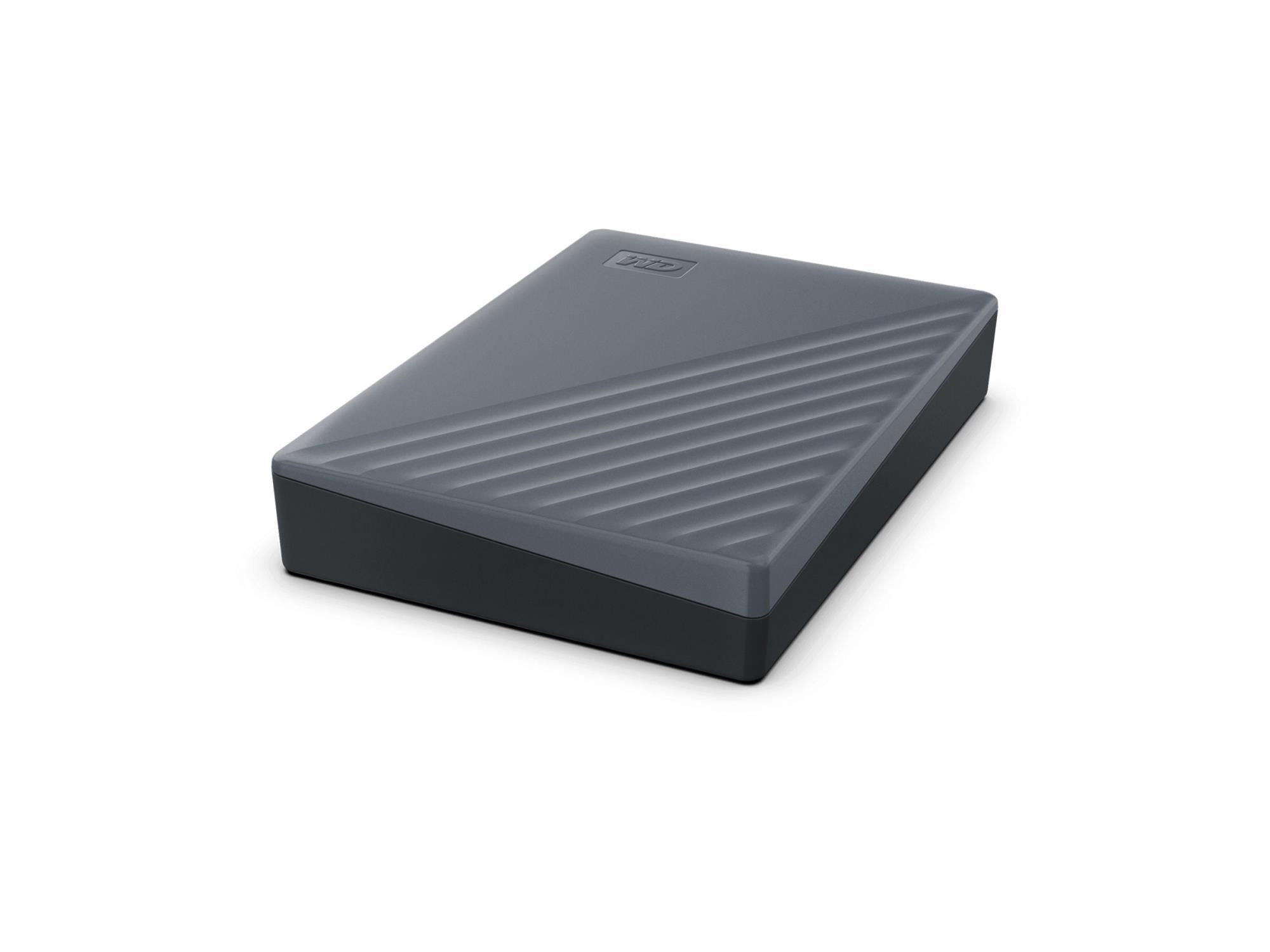 WD My Passport 4TB portable Gray - Festplatte