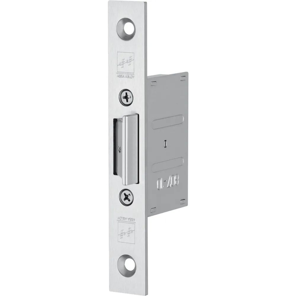 EffEff Fallenschloss 807-10 einstellbar, Stulp eckig, 24 x 110 x 3 mm