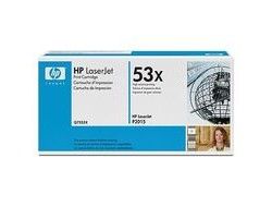 HP 53X - Hohe Ergiebigkeit - Schwarz - original - LaserJet - Tonerpatrone (Q7553X)