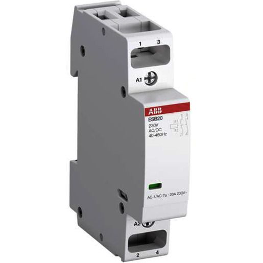ABB INST.SCHÜTZ 240V AC/DC 20A 2S / ESB20-20N-05 1SBE121111R0520