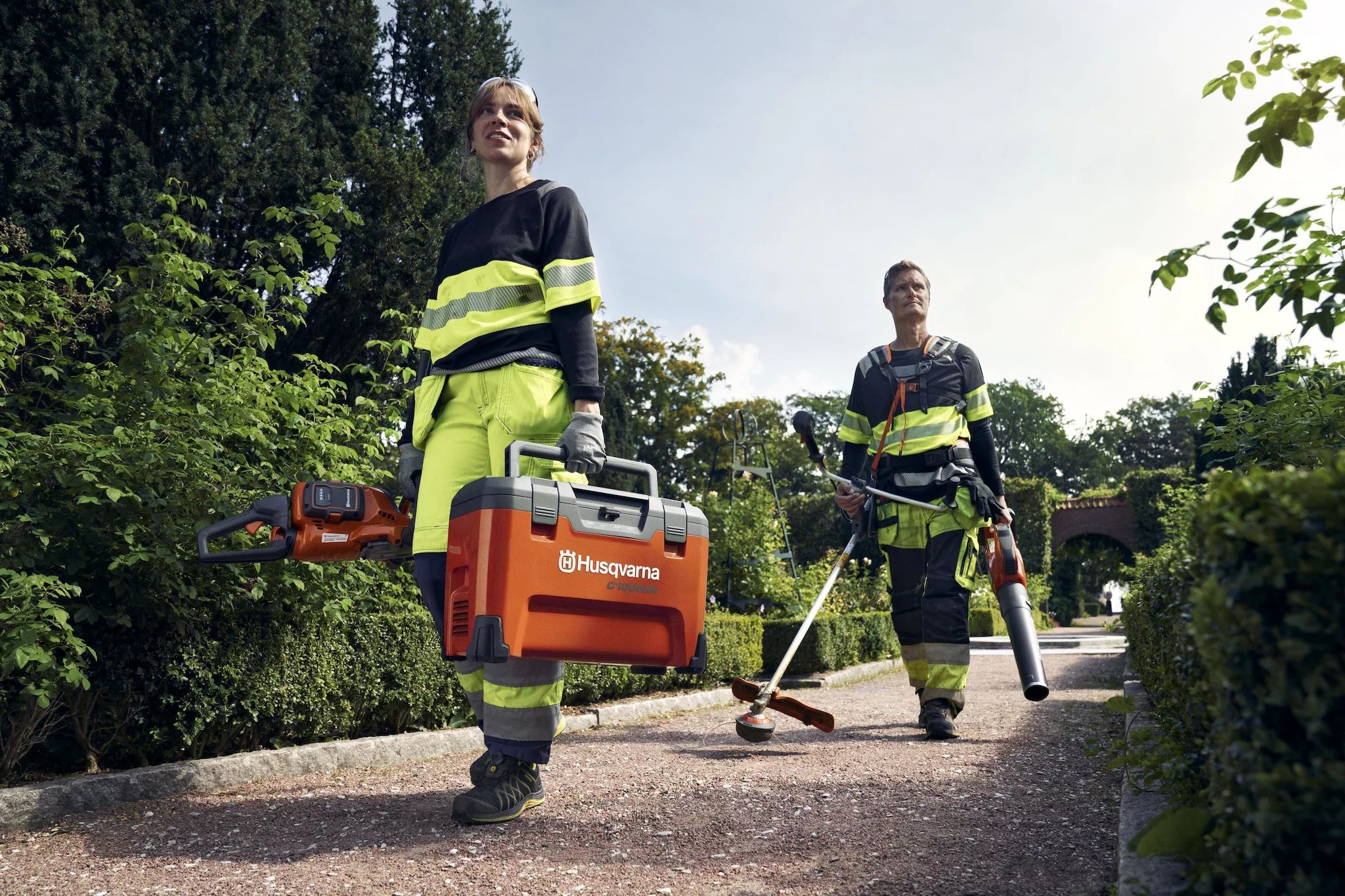 Husqvarna LADEBOX 40-C1000X4 FÜR 4 AKKUS