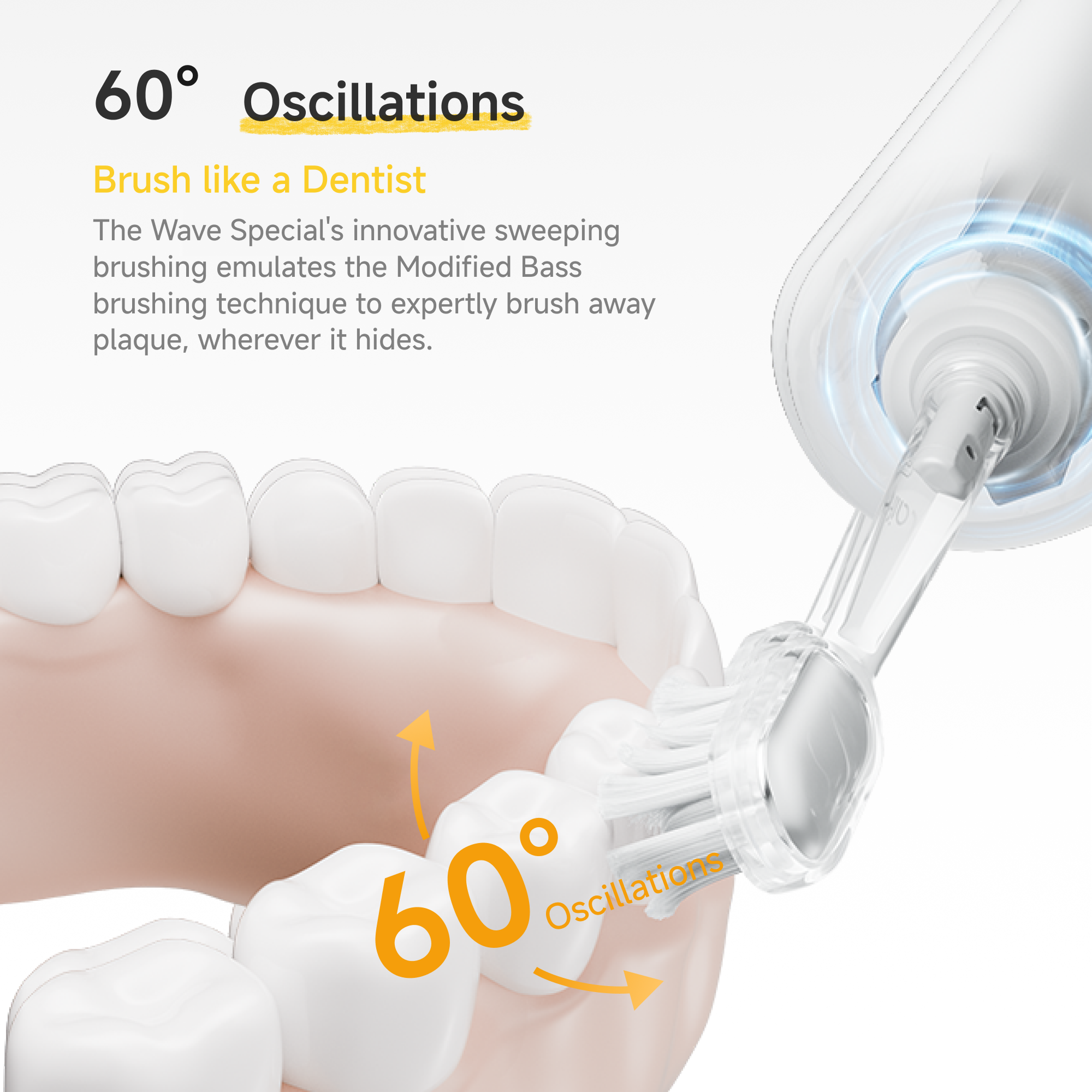 Laifen Wave Special Edition Electric Toothbrush - Matte White