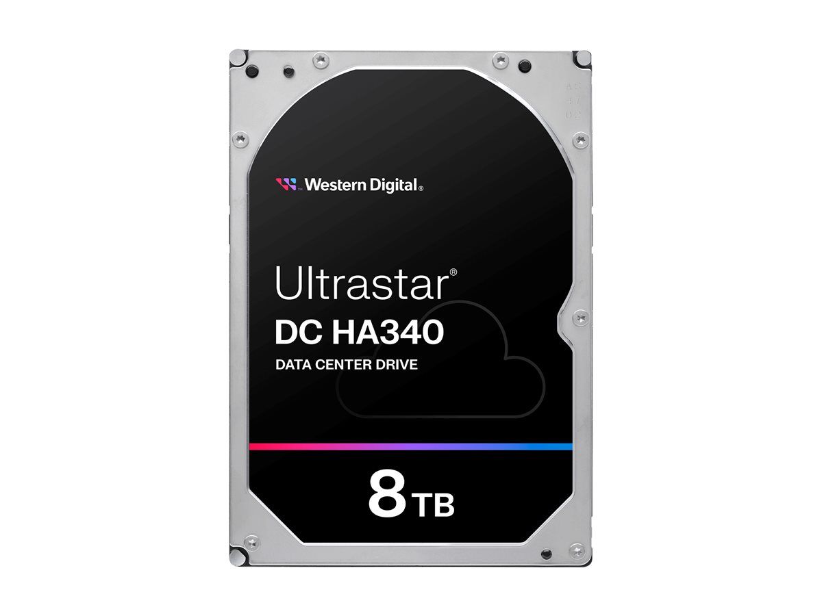 WD Ultrastar DC HA340 WUS721208BLE6L4 - Festplatte - Datencenter - 8 TB - intern - 3.5" (8.9 cm)
