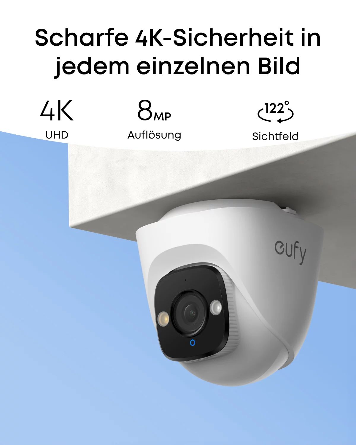 eufy PoE Turret-Überwachungskamera E41