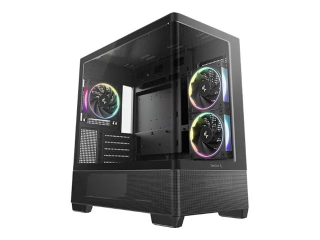 Deepcool CG380U 3F - Micro-ATX - micro ATX - Seitenteil mit Fenster (gehärtetes Glas)