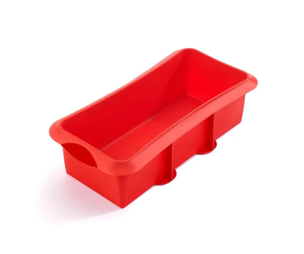 Lékué Silikon-Kuchenbackform, 28 cm - Red
