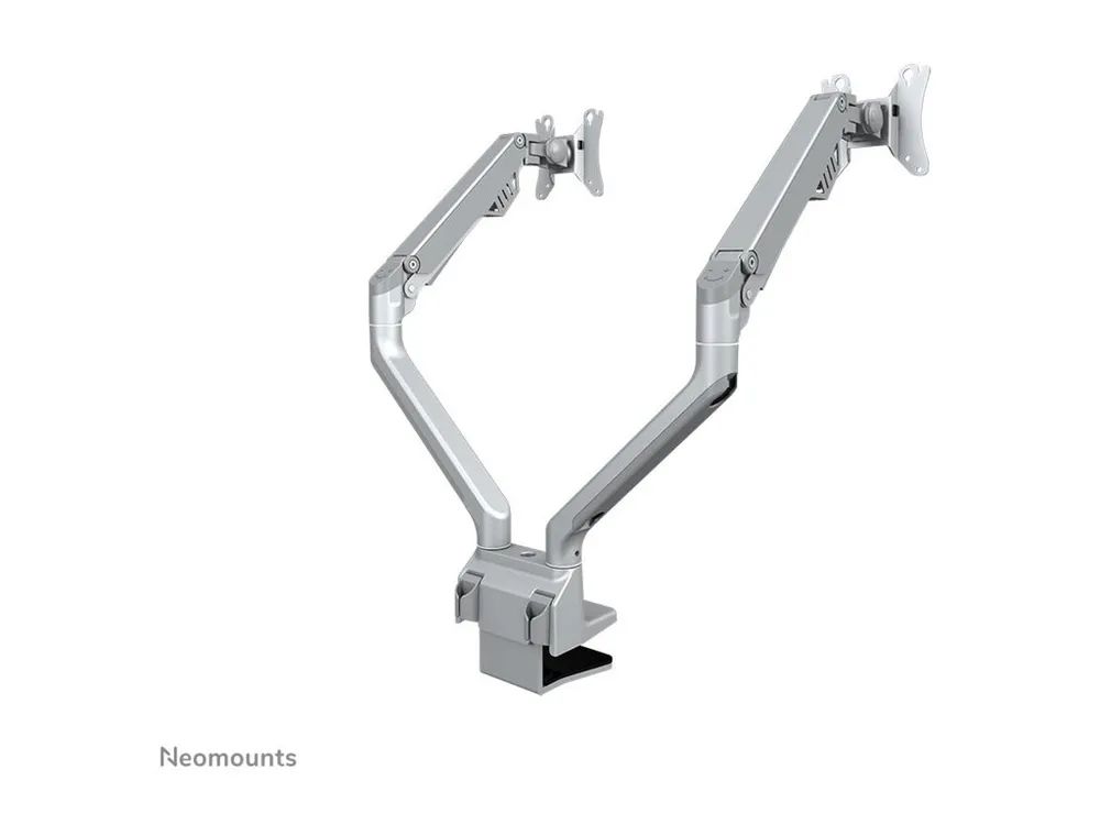 Neomounts FPMA-D750D - Befestigungskit - Voll beweglich - für 2 LCD-Displays - Silber - Bildschirmgröße: 25.4-81.3 cm (10"-32")