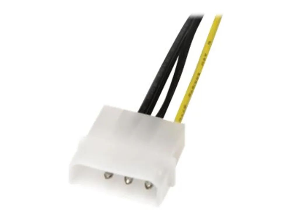StarTech.com 15cm LP4 auf 8-Pin PCI Express Grafikkarten Stromkabel - PCIe Stromadapter - Netzteil - interne Stromversorgung, 4-polig (M)
