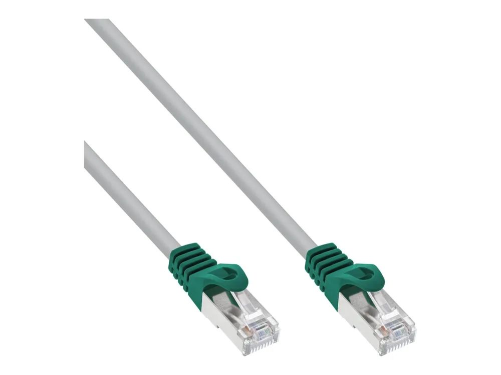 InLine Crossover Patchkabel - SF/UTP - Cat.5e - grau - 10m