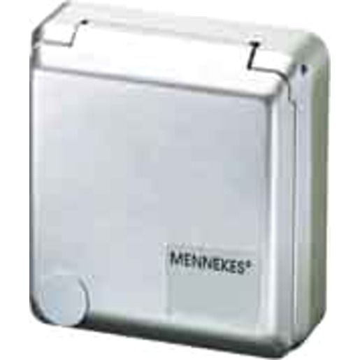 Mennekes CEE-UP-STECKDOSE 400V-5X16A / MENNEK 4279 SILBER IP44 AM 4279