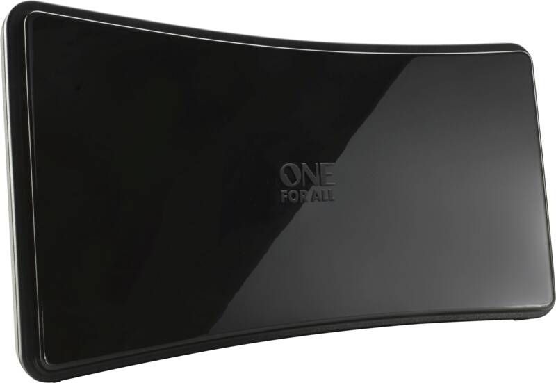 One for All DVB-T2 Curved Antenne 5G black