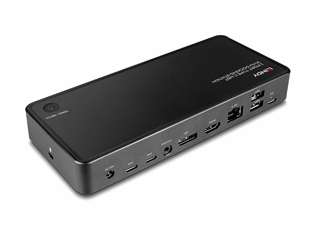Lindy Dockingstation - USB-C 3.2 - DP, HDMI