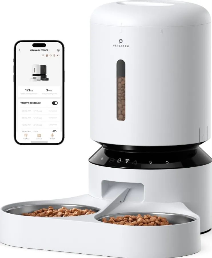 Bullboat PETLIBRO GRANARY WIFI DUAL FOOD TRAY WHITE