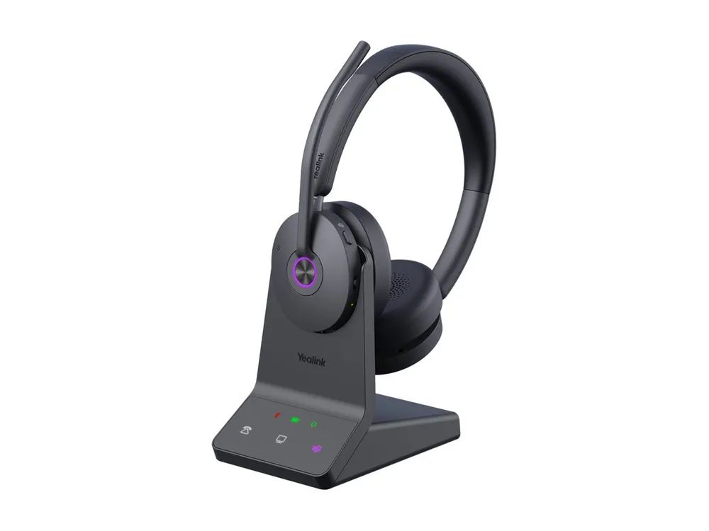 Yealink WH68 - Headset - On-Ear - DECT / Bluetooth
