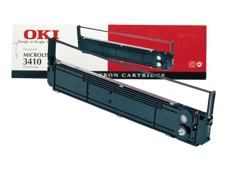 OKI Schwarz - Farbband - für Microline 3410
