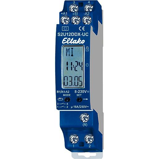Eltako WOCHENSCHALTUHR 2KANAL+ASTRO / ELTAKO S2U12DDX-UC 23200901