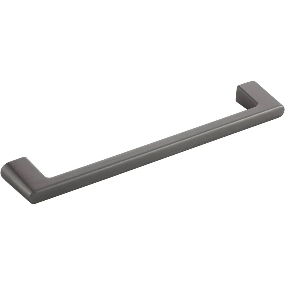 Furnipart Griff Diner LA 160, Breite 180 mm, Zinkdruckguss anthrazit gebürstet