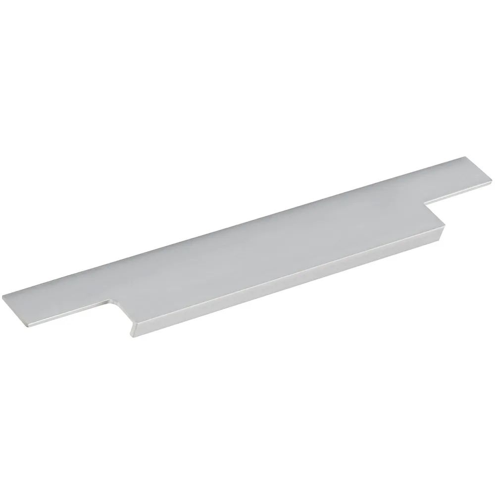 Furnipart Griffleiste TRIM Länge 445 mm, Aluminium Edelstahl Effekt