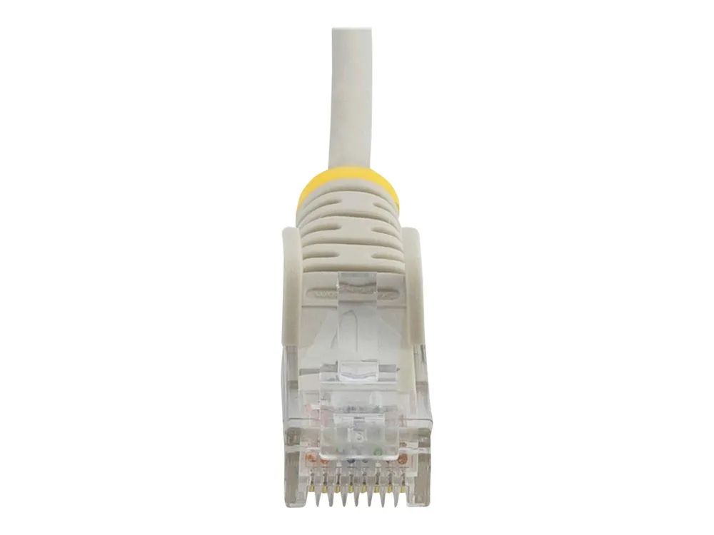 StarTech.com 1,5 m Cat6-Kabel - Schlankes Cat6-Patchkabel - Grau - Snagless RJ45-Anschlusse - Gigabit-Ethernet-Kabel - 28 AWG - Patch-Kabel - RJ-45 (M)