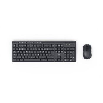 Hama Funktastatur mit Maus "WKM-200", kabellos, 8 Media-Tasten, Schw., QWERTZ DE