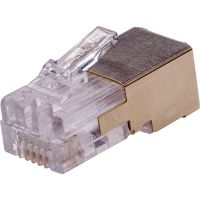 Axis Netzwerkanschluss - RJ-12 (M) - abgeschirmt (Packung mit 10)