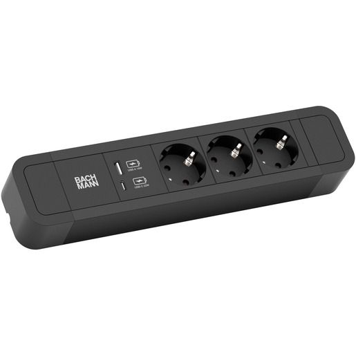 Bachmann PRIMO2 3XCEE7/3+USB 2M CEE7/7 / BACHMA 350.008