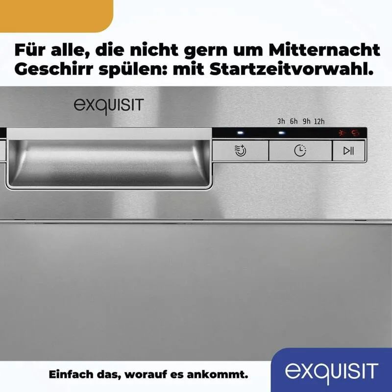 Exquisit Geschirrspüler GSP9109-030E