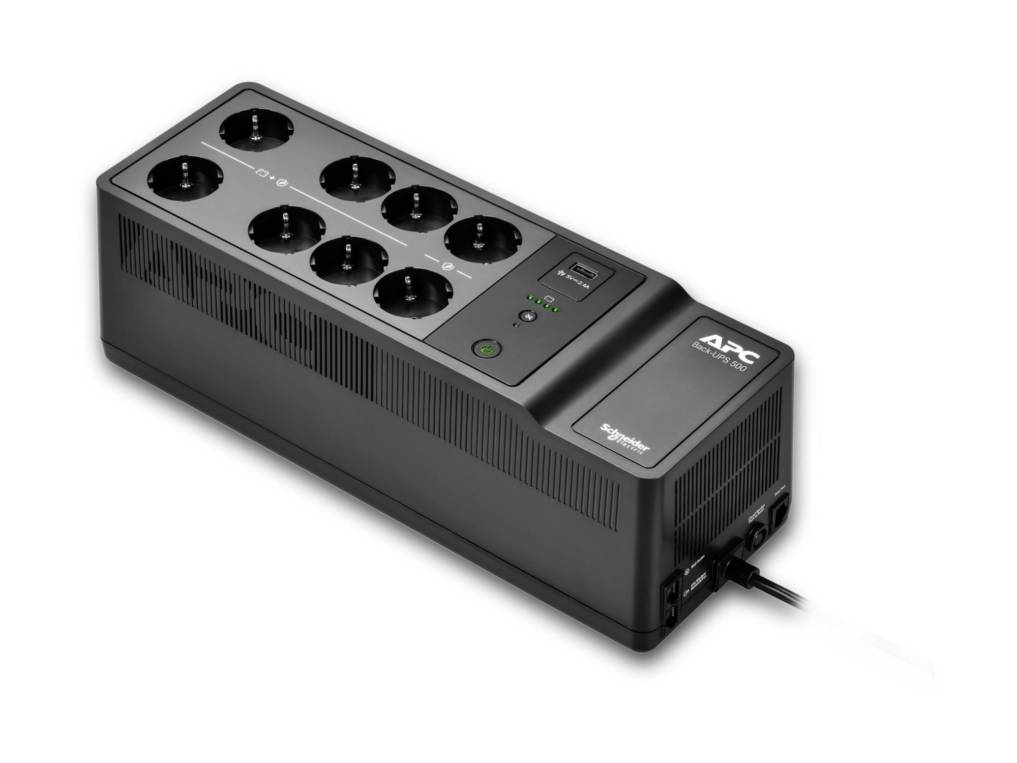 APC Back-UPS BE Series BE500G2 - USV (Wandmontage / Aufputzmontage)