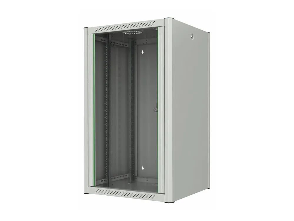 Lanview by Logon - Schrank Netzwerkschrank - 60 x 56, pro - geeignet für Wandmontage - weiß, RAL 7035 - 20U - 48.3 cm (19")